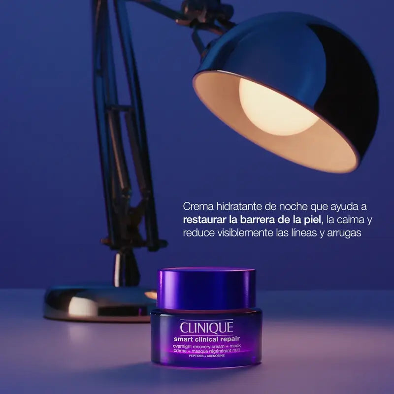Clinique Smart Clinical Repair Cream Maschera da notte anti-età, 50 ml