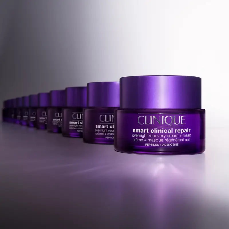 Clinique Smart Clinical Repair Cream Maschera da notte anti-età, 50 ml