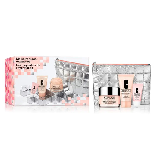 Clinique Moisture Surge 100H Set regalo natalizio in edizione limitata + 2 regali