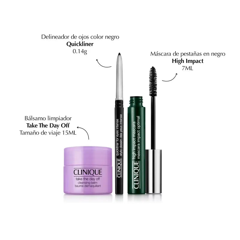 Clinique High Impact Mascara Set regalo di Natale + 2 regali