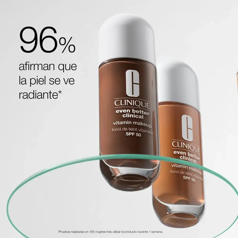 Clinique Even Better Vitamin Makeup Fondotinta Spf50 Light Medium Cool 1, 30 ml