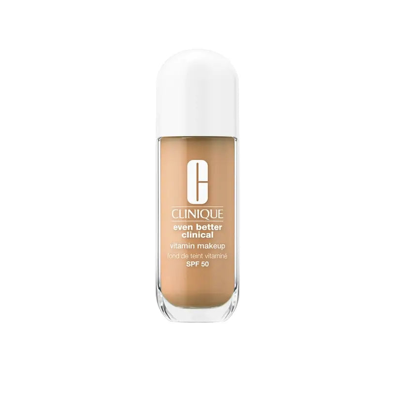 Clinique Even Better Vitamin Makeup Fondotinta Spf50 Light Medium Cool 4, 30 ml