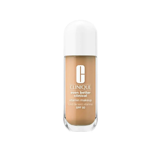Clinique Even Better Vitamin Makeup Fondotinta Spf50 Light Medium Cool 4, 30 ml