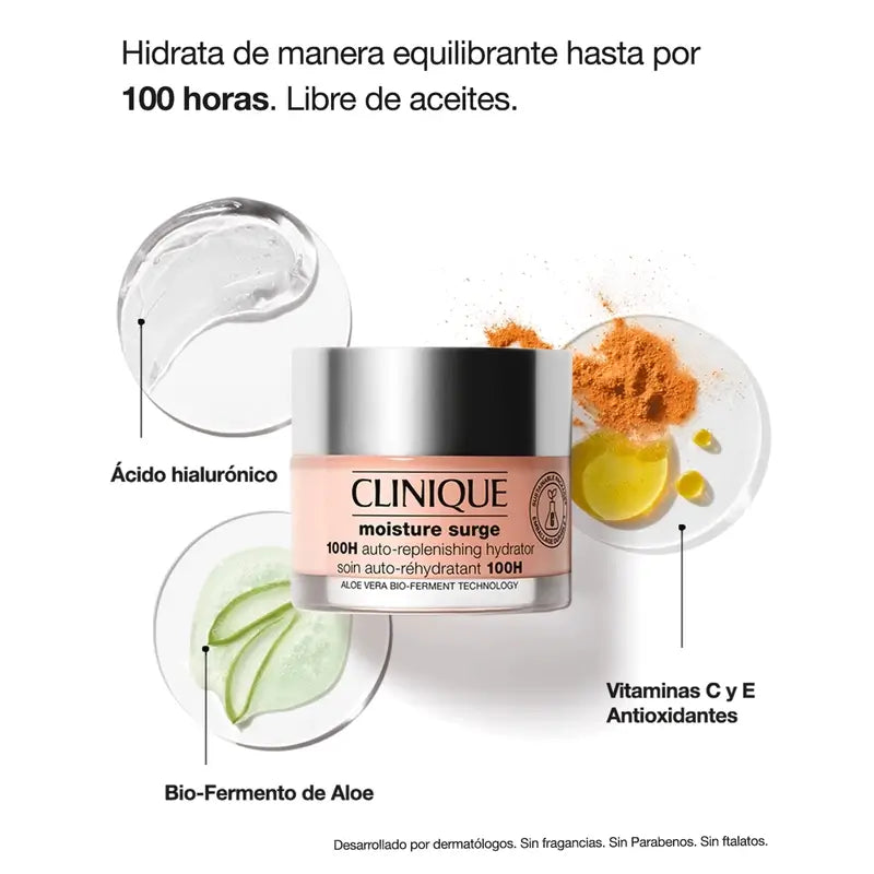 Clinique Moisture Surge 100 Hour Self-Restoring Moisturiser, 50 ml