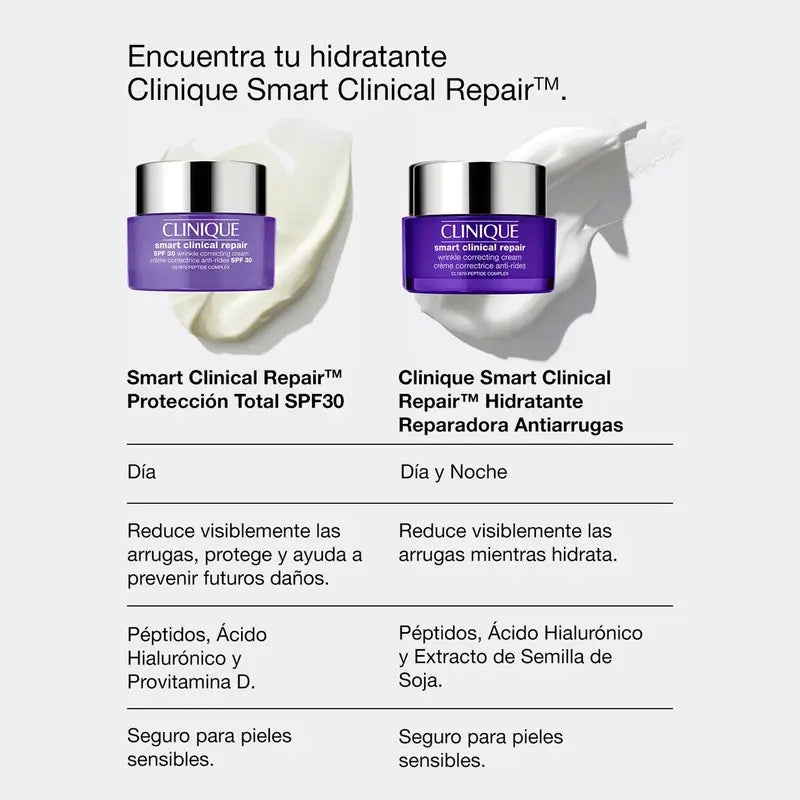 Clinique Smart Clinical Repair Crema Anti-Età SPF30, 50 ml