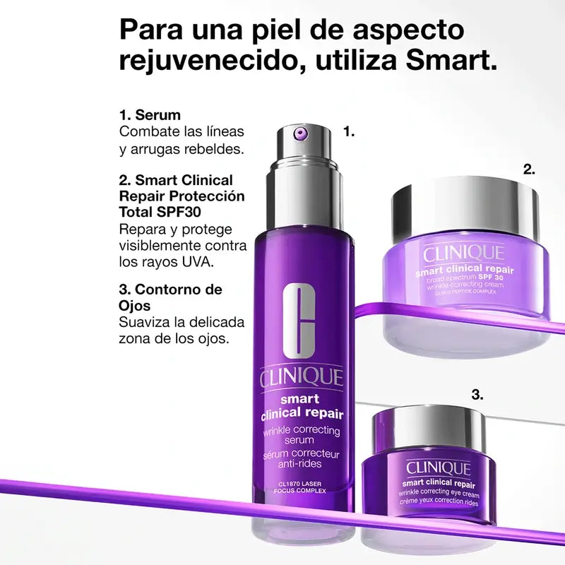 Clinique Smart Clinical Repair Crema Anti-Età SPF30, 50 ml