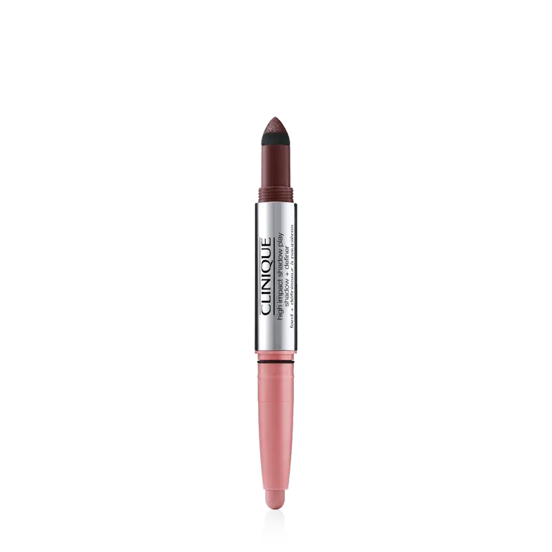 Clinique High Impact Shadow Play Ombretto Rosa Miele + Nero Miele, 1,9 gr