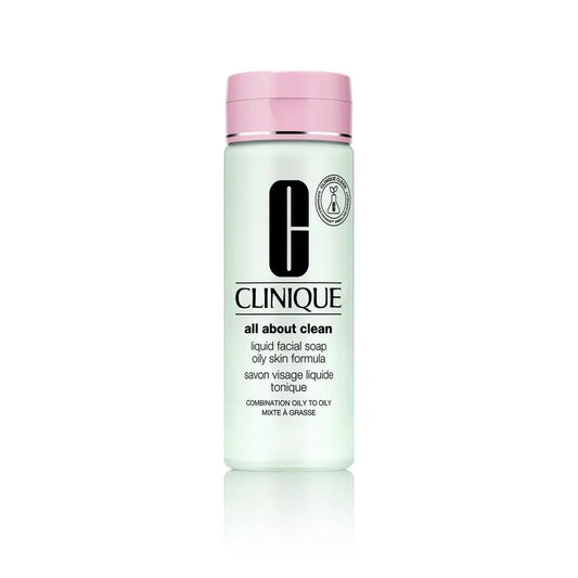 Clinique All About Clean Sapone per il viso per pelli grasse, 200ml