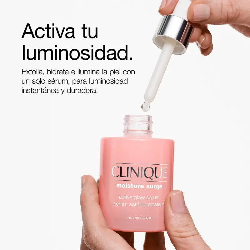 Clinique Moisture Surge Active Glow Siero Idratante, 30 ml