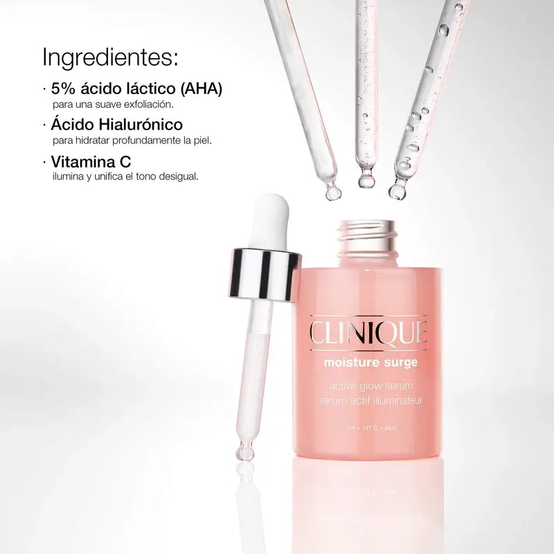 Clinique Moisture Surge Active Glow Siero Idratante, 30 ml