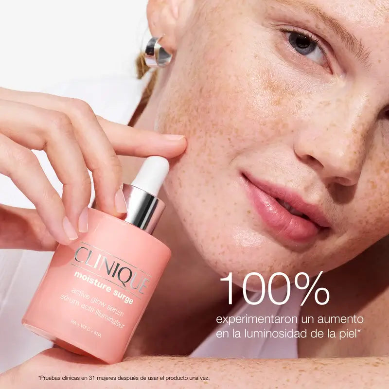 Clinique Moisture Surge Active Glow Siero Idratante, 50 ml