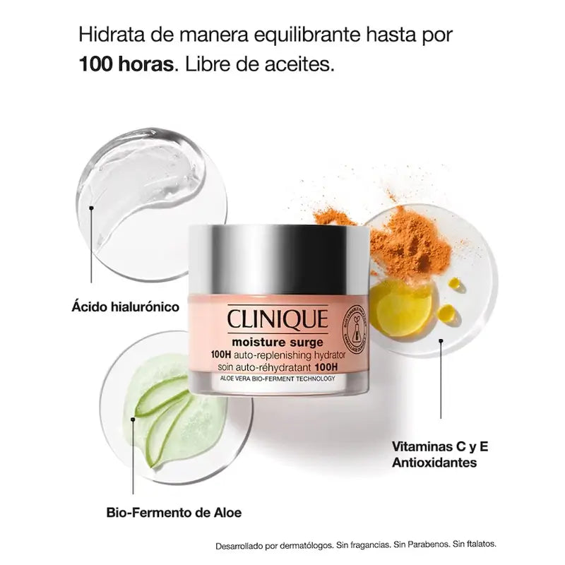 Clinique Moisture Surge 100 Hour Self-Restoring Moisturiser, 125 ml