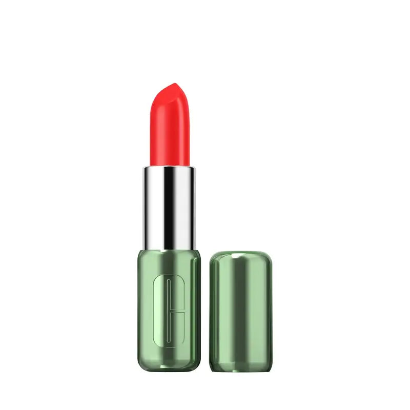 Clinique Pop Longwear Satin Poppy Pop Rossetto, 3,9 grammi