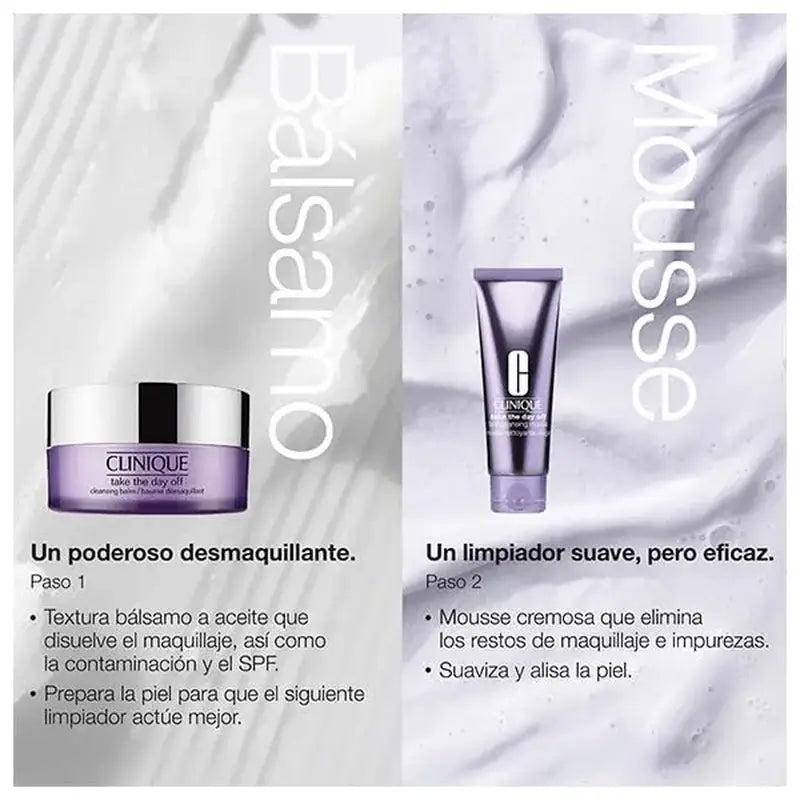 Clinique Take The Day Off - Set per una doppia pulizia