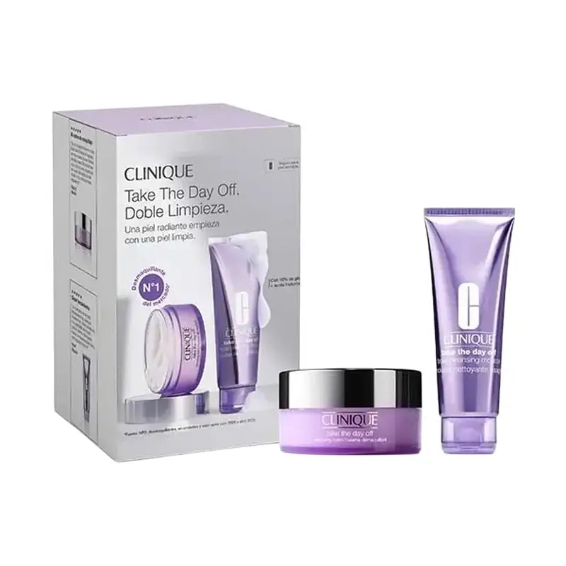 Clinique Take The Day Off - Set per una doppia pulizia