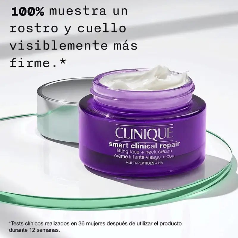 Clinique Smart Clinical Repair Rassodante + Lifting per viso e collo, 75 ml