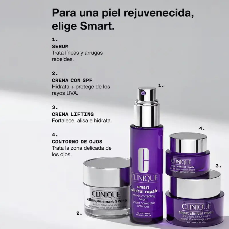 Clinique Smart Clinical Repair Rassodante + Lifting per viso e collo, 75 ml