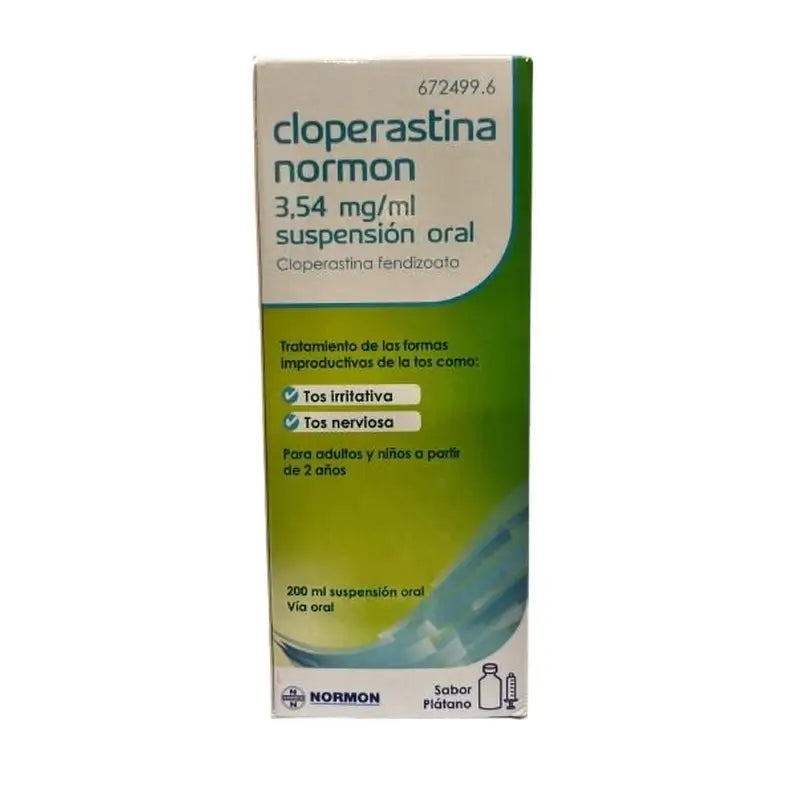 Cloperastina Normon Efg 3,54 Mg/ ml Sospensione orale 200 ml