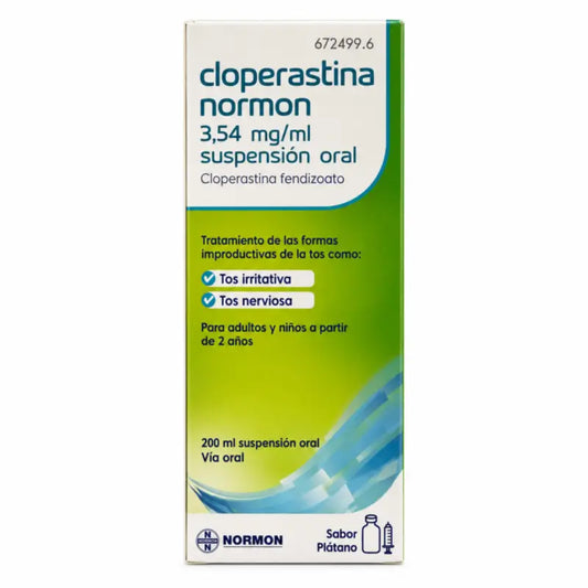 Cloperastina Normon Efg 3,54 Mg/ ml Sospensione orale 200 ml