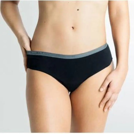 Cocoro Menstrual Panty Black/Grey Heavy Flow 4/L.