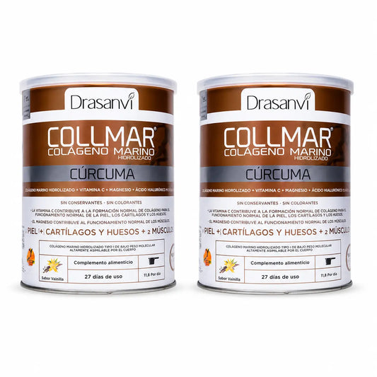 Collmar Drasanvi Magnesio Curcuma Vaniglia , 2X300 Gr