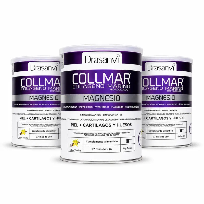 Collmar Drasanvi Magnesio Vaniglia , 3X300 Gr