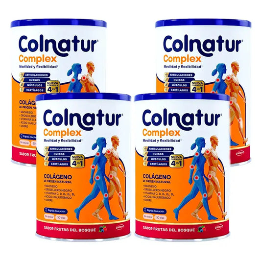 Colnatur Complex al gusto di frutti di bosco Confezione da 4 x 345 grammi