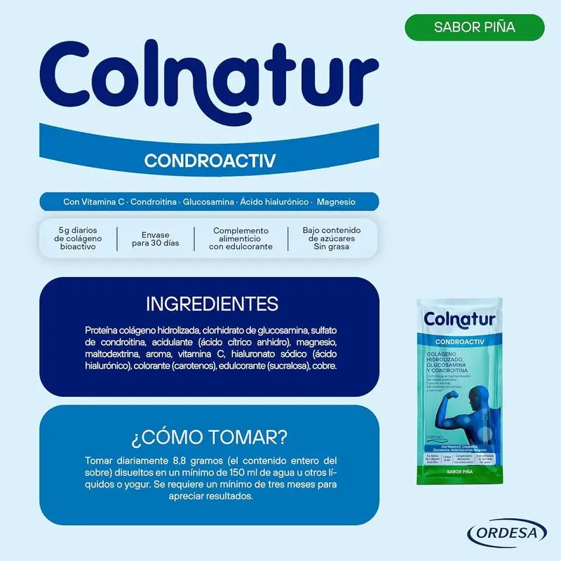 Colnatur Chondroactiv 8,8 Gr, 30 unità