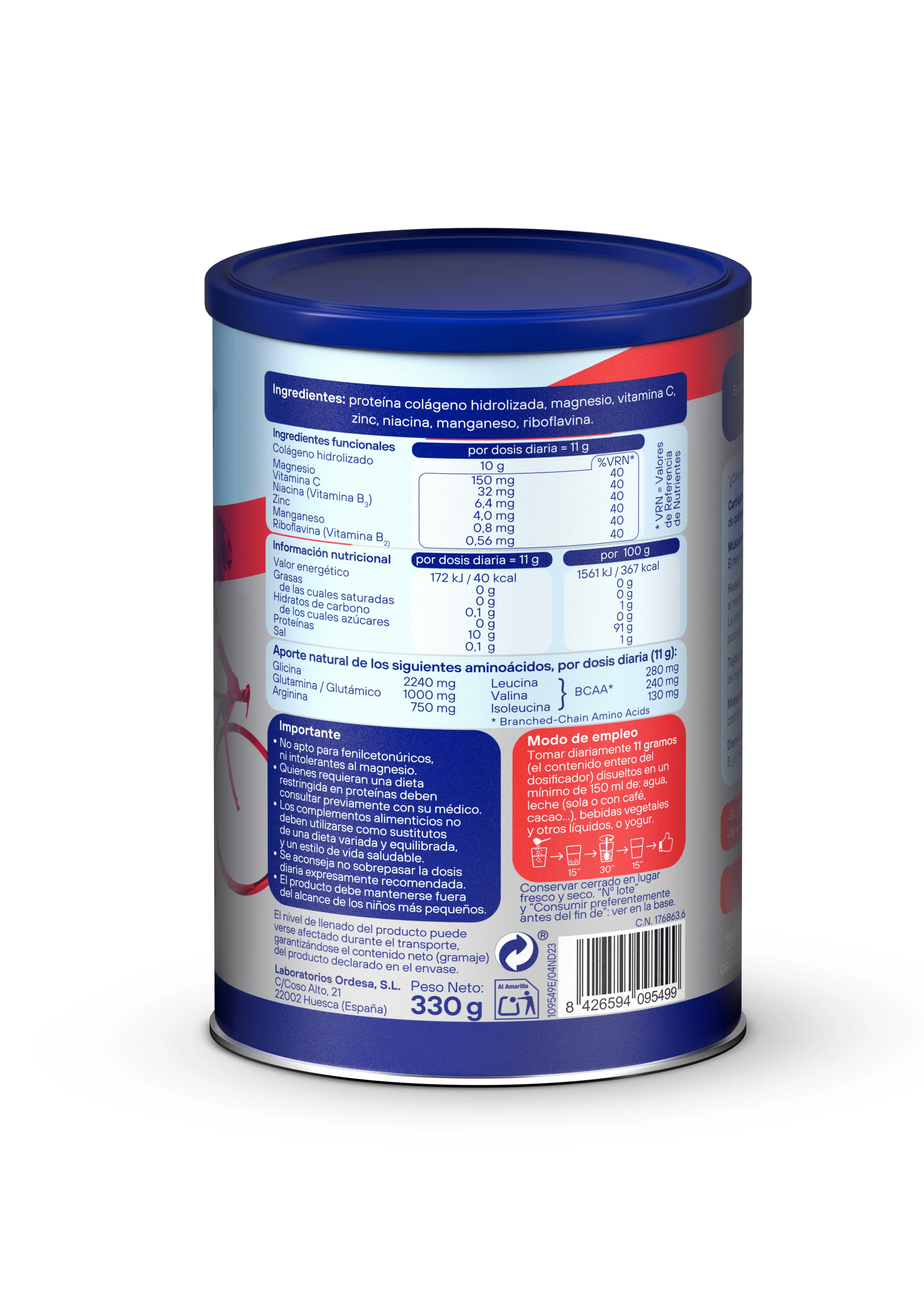Colnatur Sport Gusto Neutro, 330g