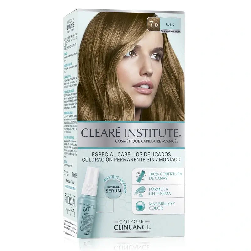 Clearé Istituto del Colore Clinuance Colore permanente senza ammoniaca 7.0 Biondo