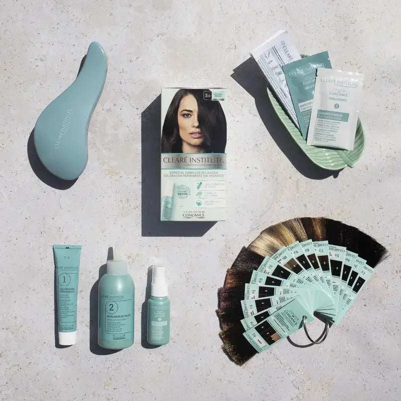 Clearé Institute Colour Clinuance Colore Permanente Senza Ammoniaca 3.0 Castano Scuro