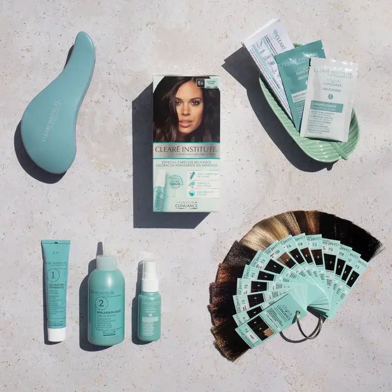 Clearé Institute Colour Clinuance Colore Permanente Senza Ammoniaca 5.0 Castano Chiaro