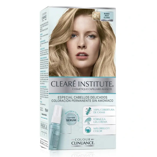 Clearé Institute Colour Clinuance Colore Permanente Senza Ammoniaca 9.0 Biondo Chiarissimo