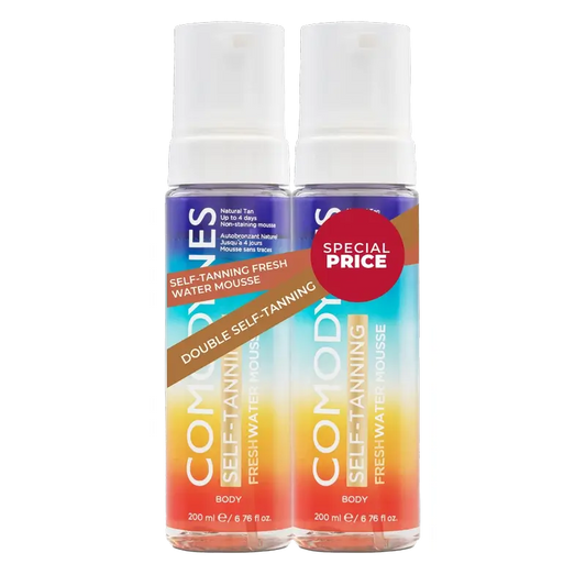 Comodynes Duplo Mousse Autoabbronzante, 2x200 ml