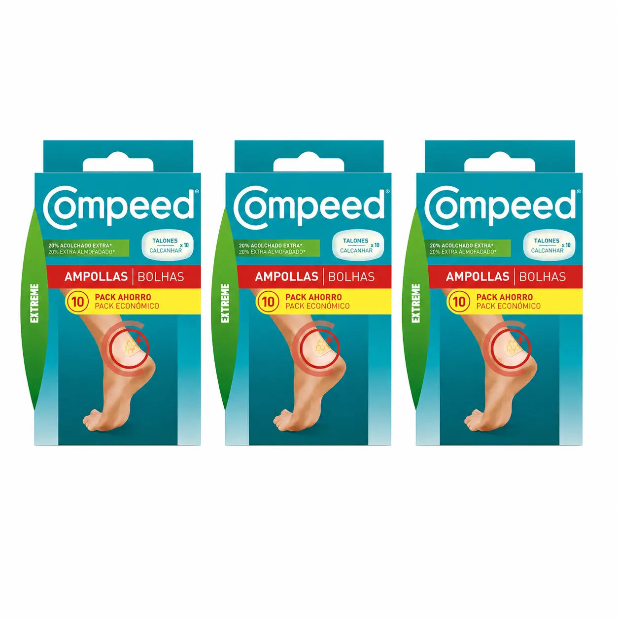 Compeed Ampollas Extreme, 10 pezzi, confezione da 3
