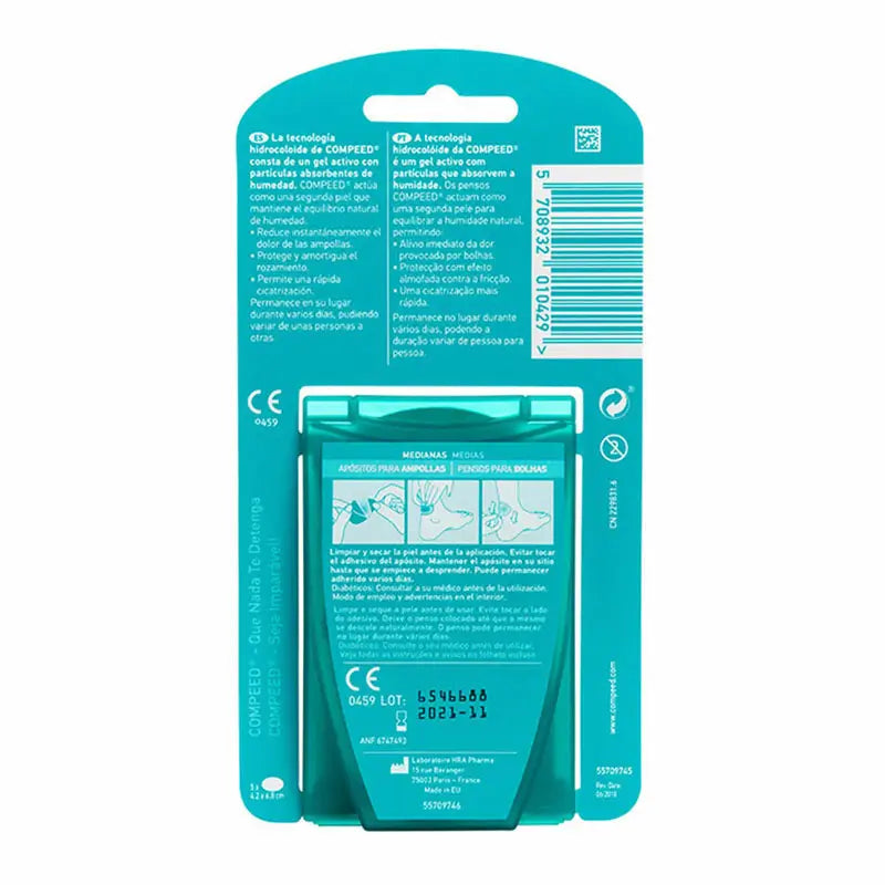 Compeed Medicazione per vesciche medie 5 unità
