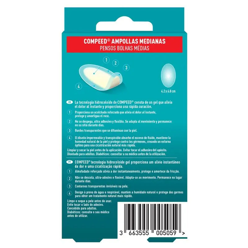 Compeed Blisters Medium, 10 unità