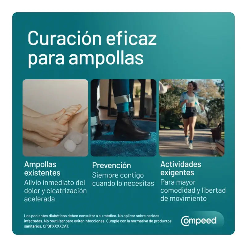 Compeed Medicazioni per piccole vesciche 6 unità