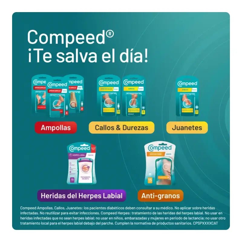 Compeed Medicazioni per piccole vesciche 6 unità