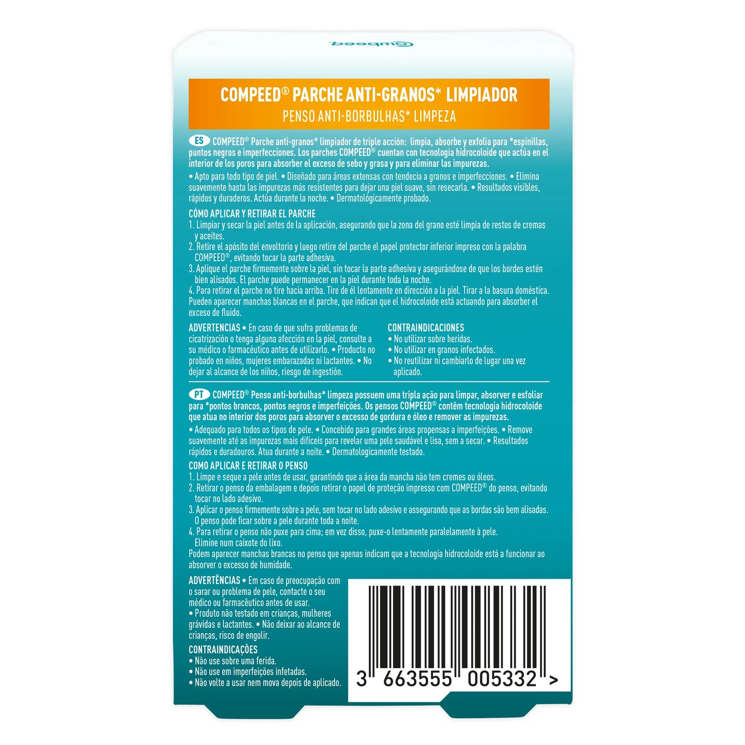 Compeed Detergente anti-macchie , 7 unità