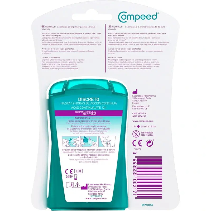 Compeed Calenturas Patch 15 unità