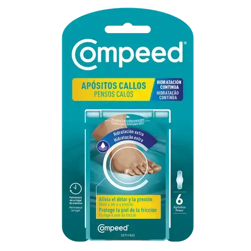 Compeed Calli - Idratazione continua, 6 pezzi