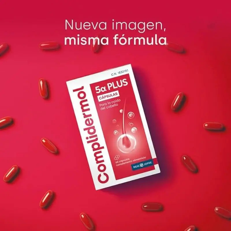 Complidermol 5 Alfa Plus 60 Capsule