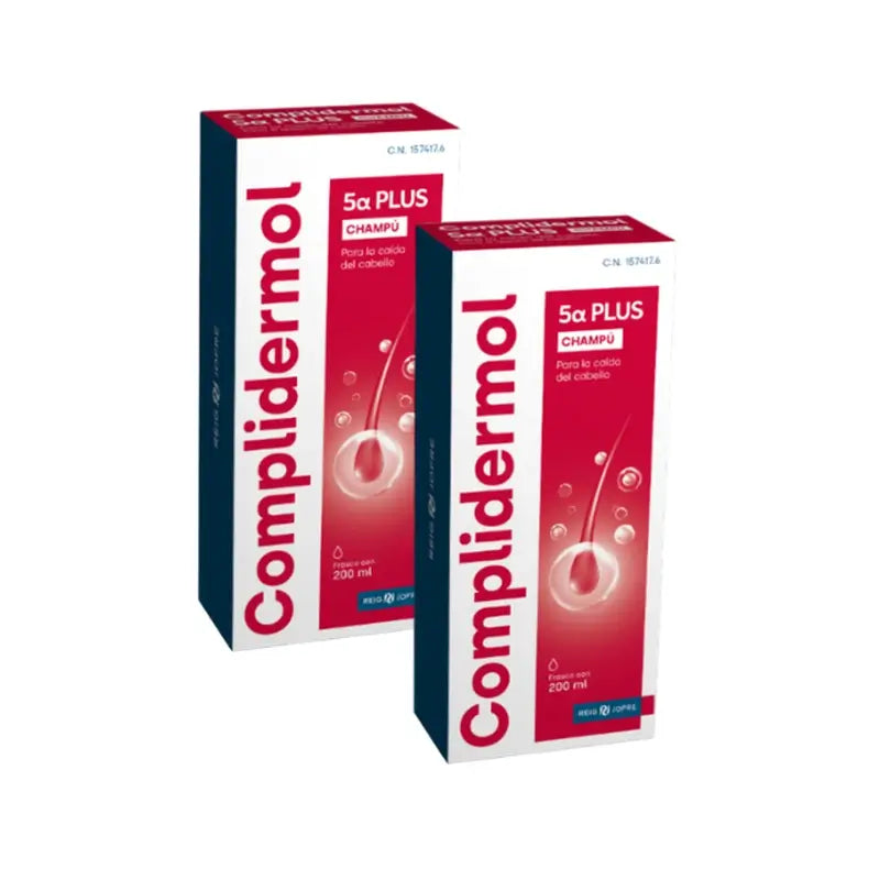 Complidermol Duplo 5 Alfa Shampoo anticaduta 2 x 200 ml