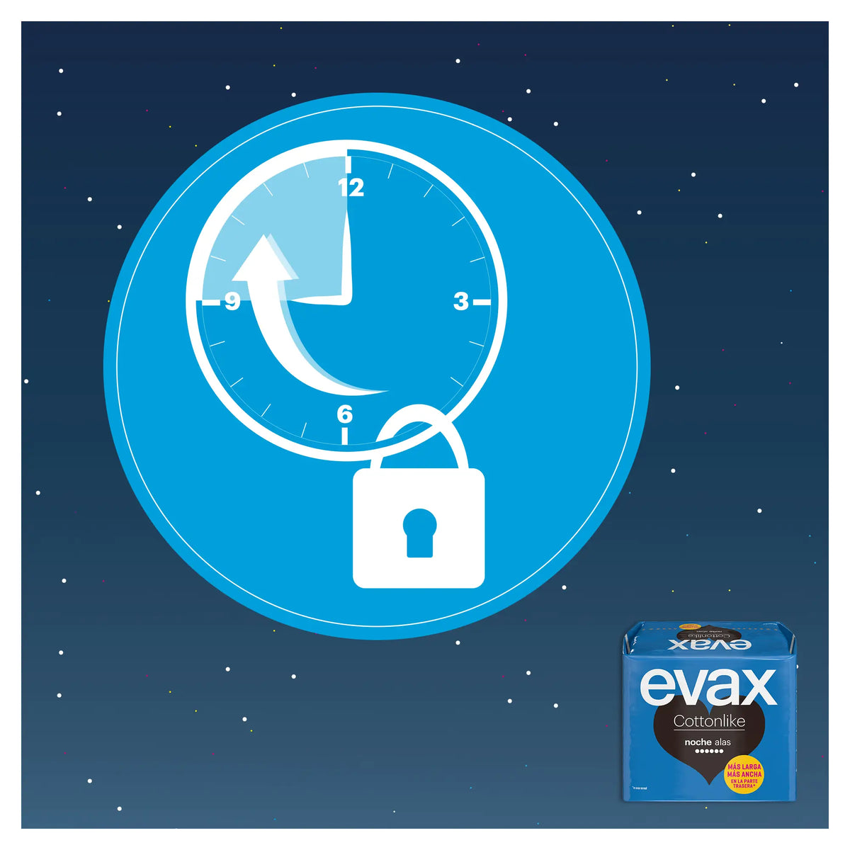 Evax Cuscini notturni in cotone con ali 9 unità