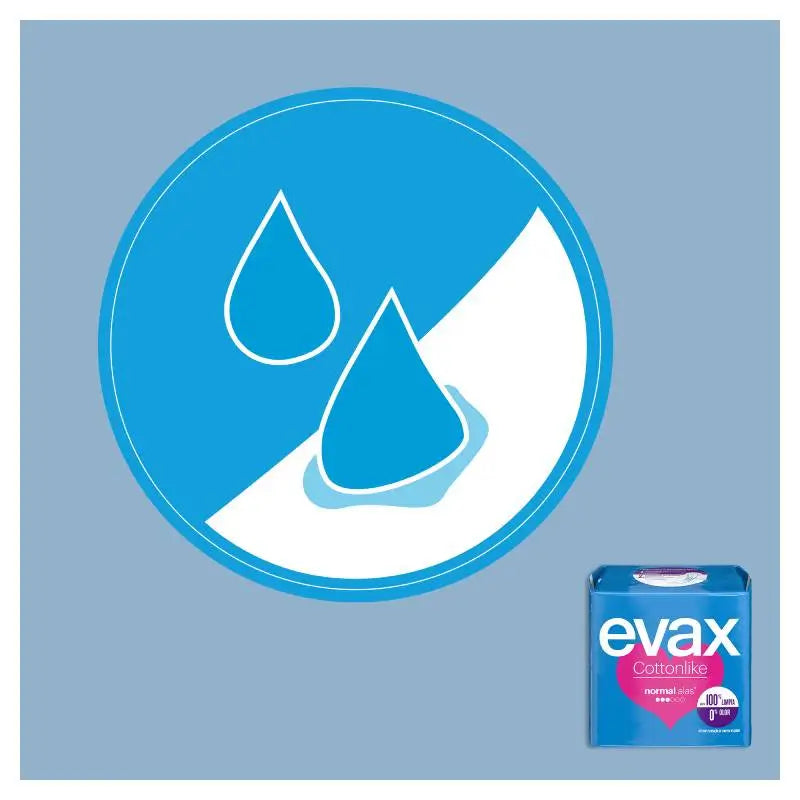 Evax Cottonlike Normal Pads con ali 16 unità