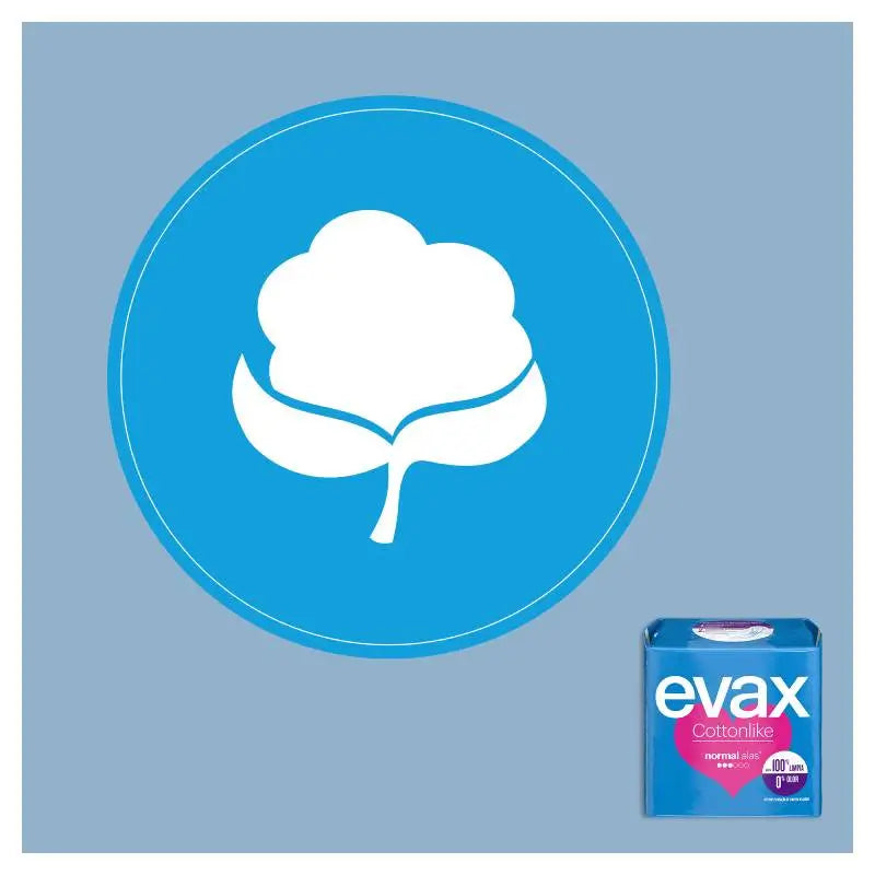 Evax Cottonlike Normal Pads con ali 16 unità