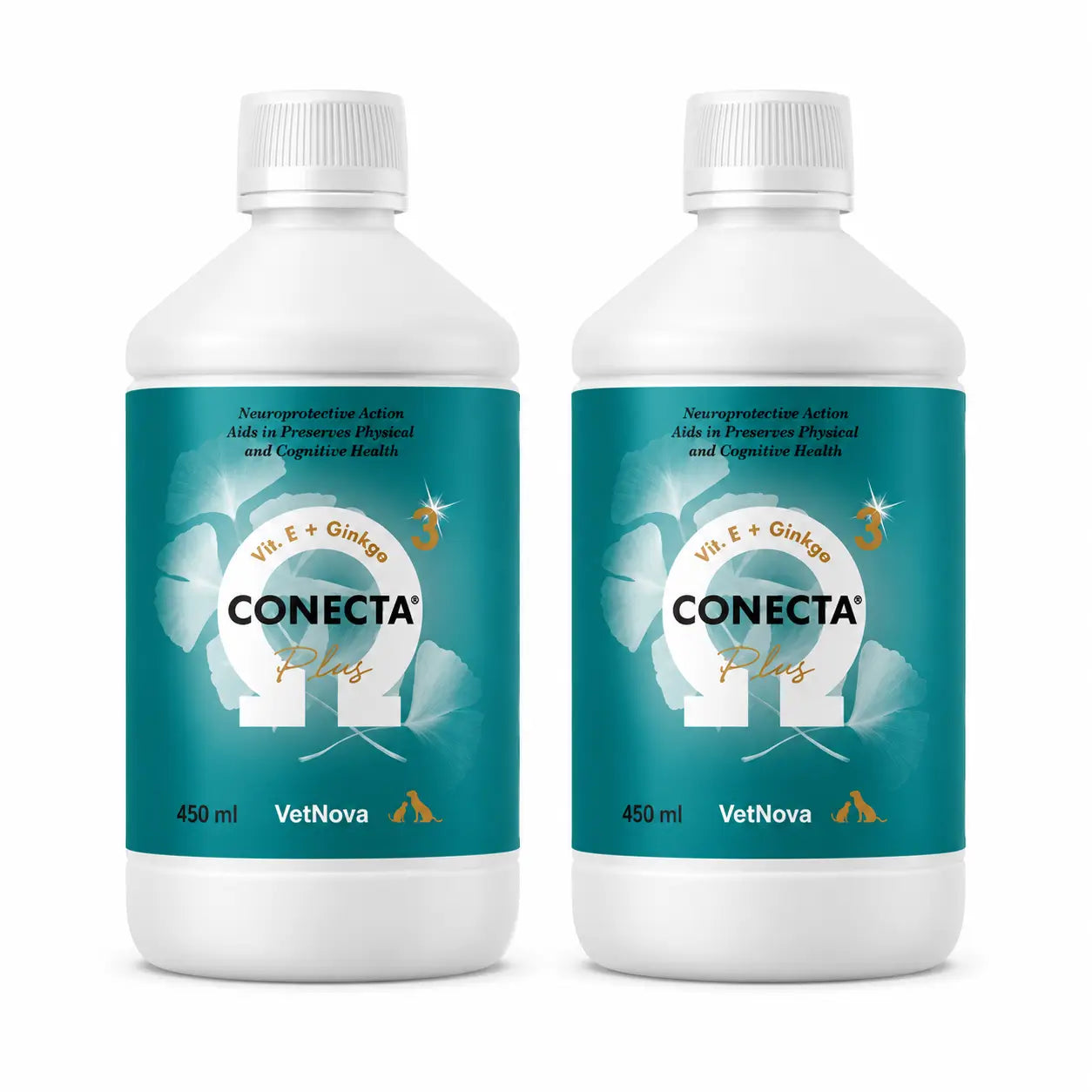 Conecta Vetnova Conecta Plus, 450 Ml , confezione da 2