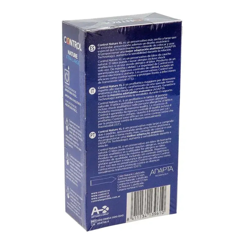 Preservativi Control Nature Xl, 12 unità