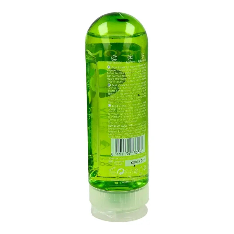 Control Exotic Escape Gel idratante per massaggi 200 ml